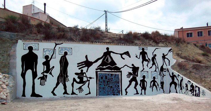 MURAL MITO DE LA CAVERNA