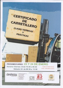 próximo curso carretillero