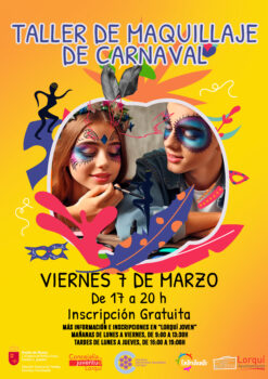 MAQUILLAJE CARNAVAL 7 de marzo