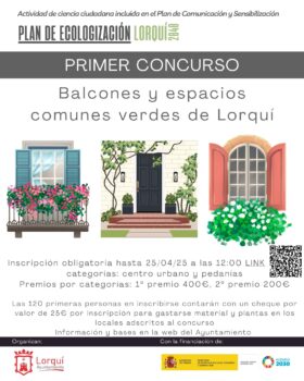 Cartel Concurso balcones